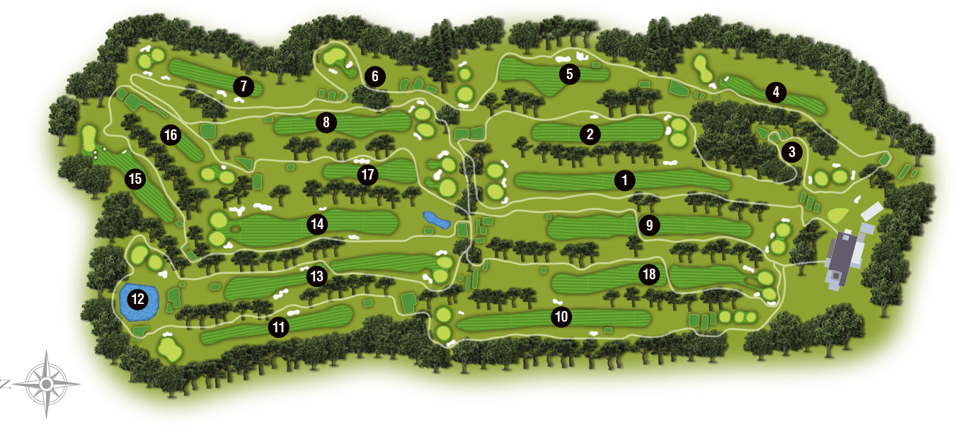 コース紹介 | 鎌倉カントリークラブ