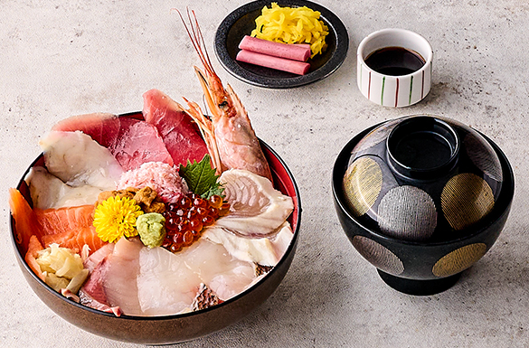 海鮮丼