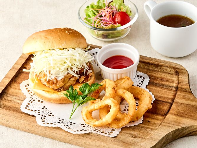 チキン竜田バーガー