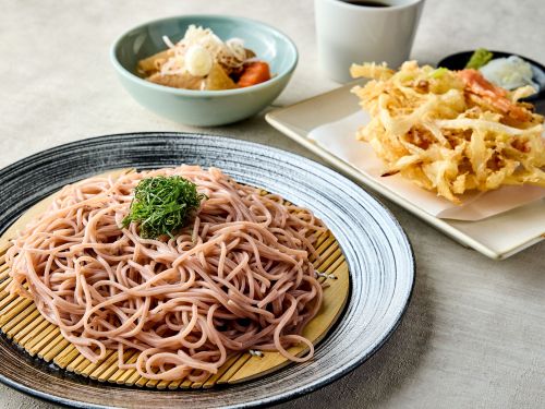 桜蕎麦ともつ煮