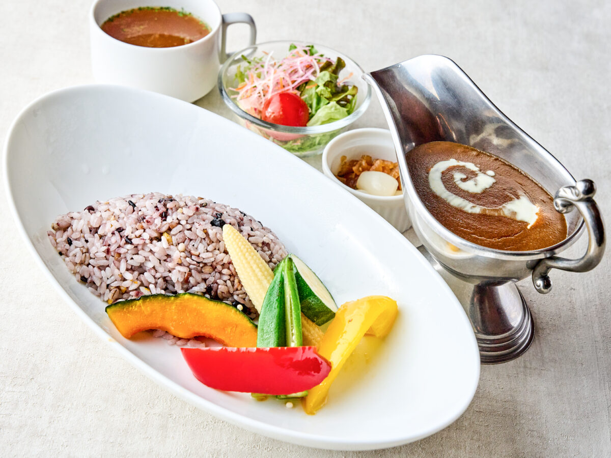 十五穀米の夏野菜カレー