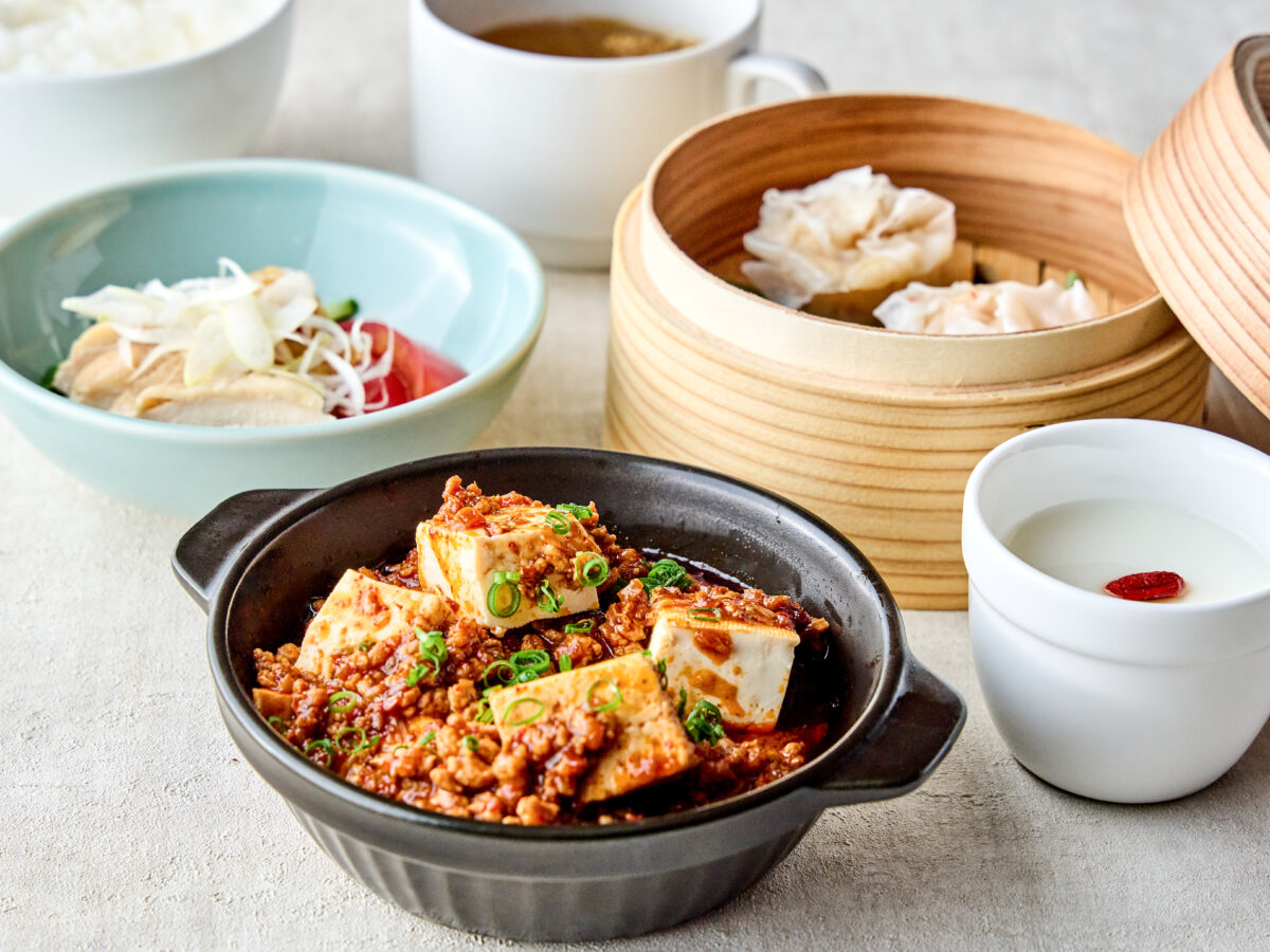 麻婆豆腐の中華御膳