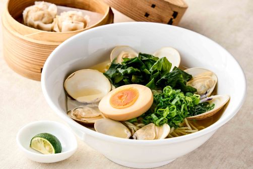 はまぐり塩ラーメン　